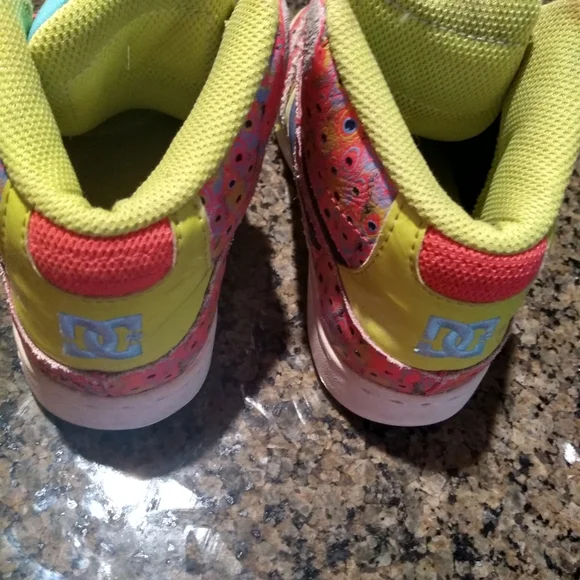DC shoes high top sneakers size 1 - Picture 4 of 7